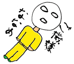 Osyaberi man sticker #9518732