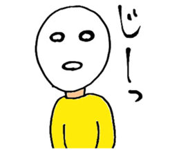 Osyaberi man sticker #9518734