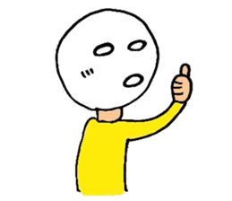 Osyaberi man sticker #9518736