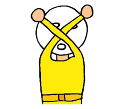 Osyaberi man sticker #9518739