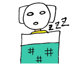 Osyaberi man sticker #9518743