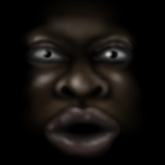 Black of the darkness