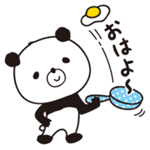 4 characters panda sticker #9519744