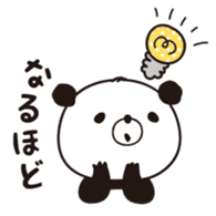 4 characters panda sticker #9519754