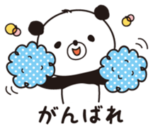 4 characters panda sticker #9519770