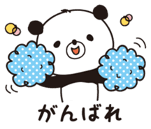 4 characters panda sticker #9519770