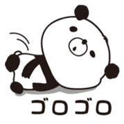 4 characters panda sticker #9519780