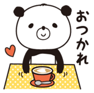 4 characters panda sticker #9519782