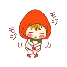 potechibi chan / Strawberry sticker #9519785