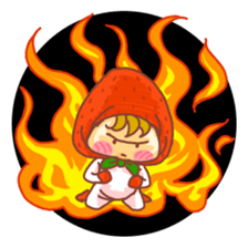 potechibi chan / Strawberry sticker #9519799