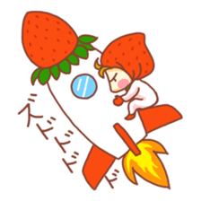 potechibi chan / Strawberry sticker #9519801