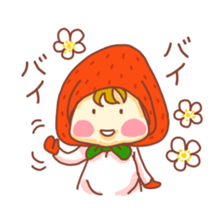 potechibi chan / Strawberry sticker #9519810