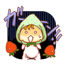 potechibi chan / Strawberry sticker #9519816