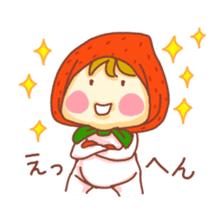 potechibi chan / Strawberry sticker #9519820