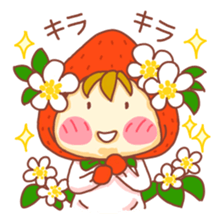 potechibi chan / Strawberry sticker #9519823