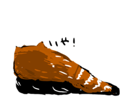 lesser panda's slow life sticker #9520062