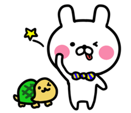 Rabbit & Tortoise EN sticker #9521067