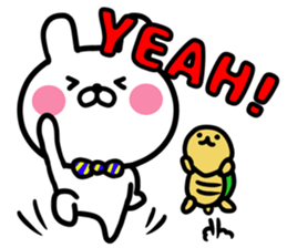 Rabbit & Tortoise EN sticker #9521068