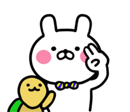 Rabbit & Tortoise EN sticker #9521070