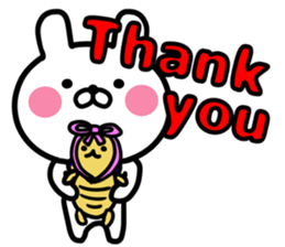 Rabbit & Tortoise EN sticker #9521071