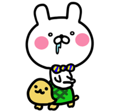 Rabbit & Tortoise EN sticker #9521086