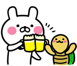 Rabbit & Tortoise EN sticker #9521099