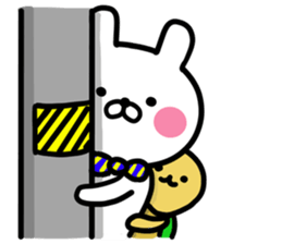 Rabbit & Tortoise EN sticker #9521100