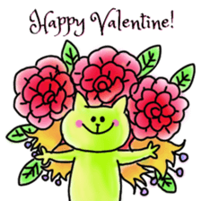 Sticker of St. Valentine's Day sticker #9521944