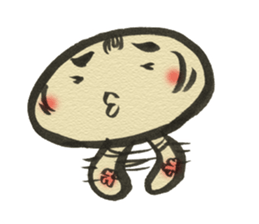 Unpleasant Kokeshi 2 sticker #9521992
