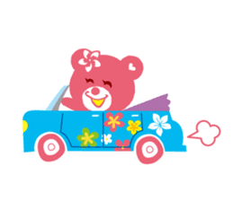 LOCO KUMA for girls sticker #9522029