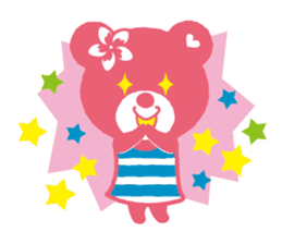 LOCO KUMA for girls sticker #9522041