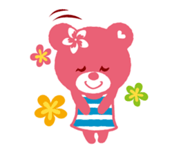 LOCO KUMA for girls sticker #9522044