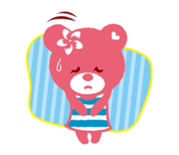 LOCO KUMA for girls sticker #9522046