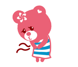 LOCO KUMA for girls sticker #9522055