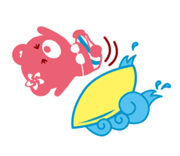 LOCO KUMA for girls sticker #9522058