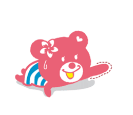 LOCO KUMA for girls sticker #9522061