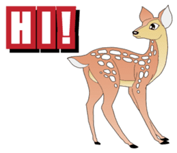 Deer! Friends sticker #9524708