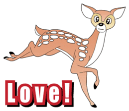 Deer! Friends sticker #9524712