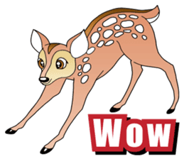 Deer! Friends sticker #9524717