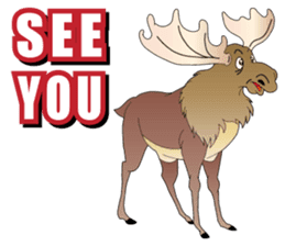 Deer! Friends sticker #9524720