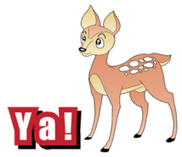 Deer! Friends sticker #9524721
