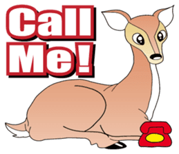 Deer! Friends sticker #9524734