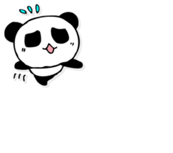 he panda which can always be used 4. sticker #9524880