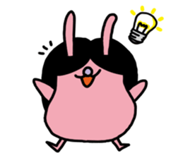 Pinnco Rabbit sticker #9525344