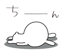 good bad rabbit two sticker #9525591