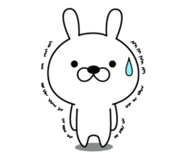 good bad rabbit two sticker #9525605