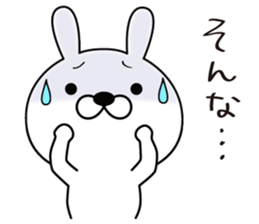 good bad rabbit two sticker #9525610