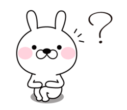 good bad rabbit two sticker #9525618