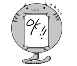 kept cat sticker #9525708