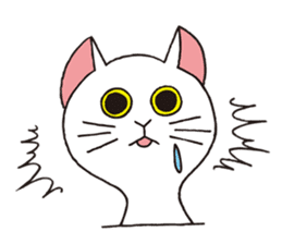 FoolishButPrettyWhiteCat&SexyBlackCat sticker #9526110